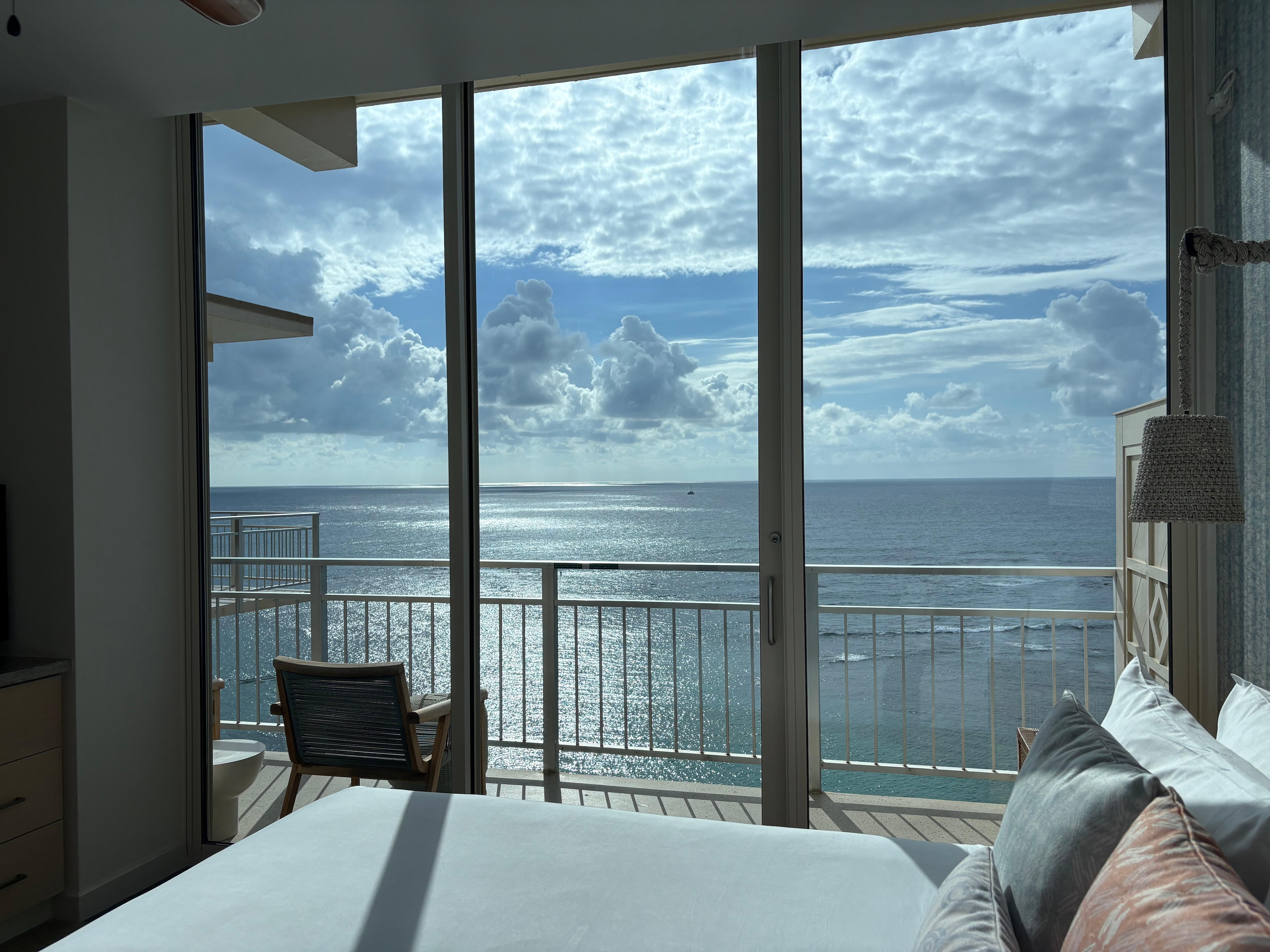 オーシャンフロントの景色