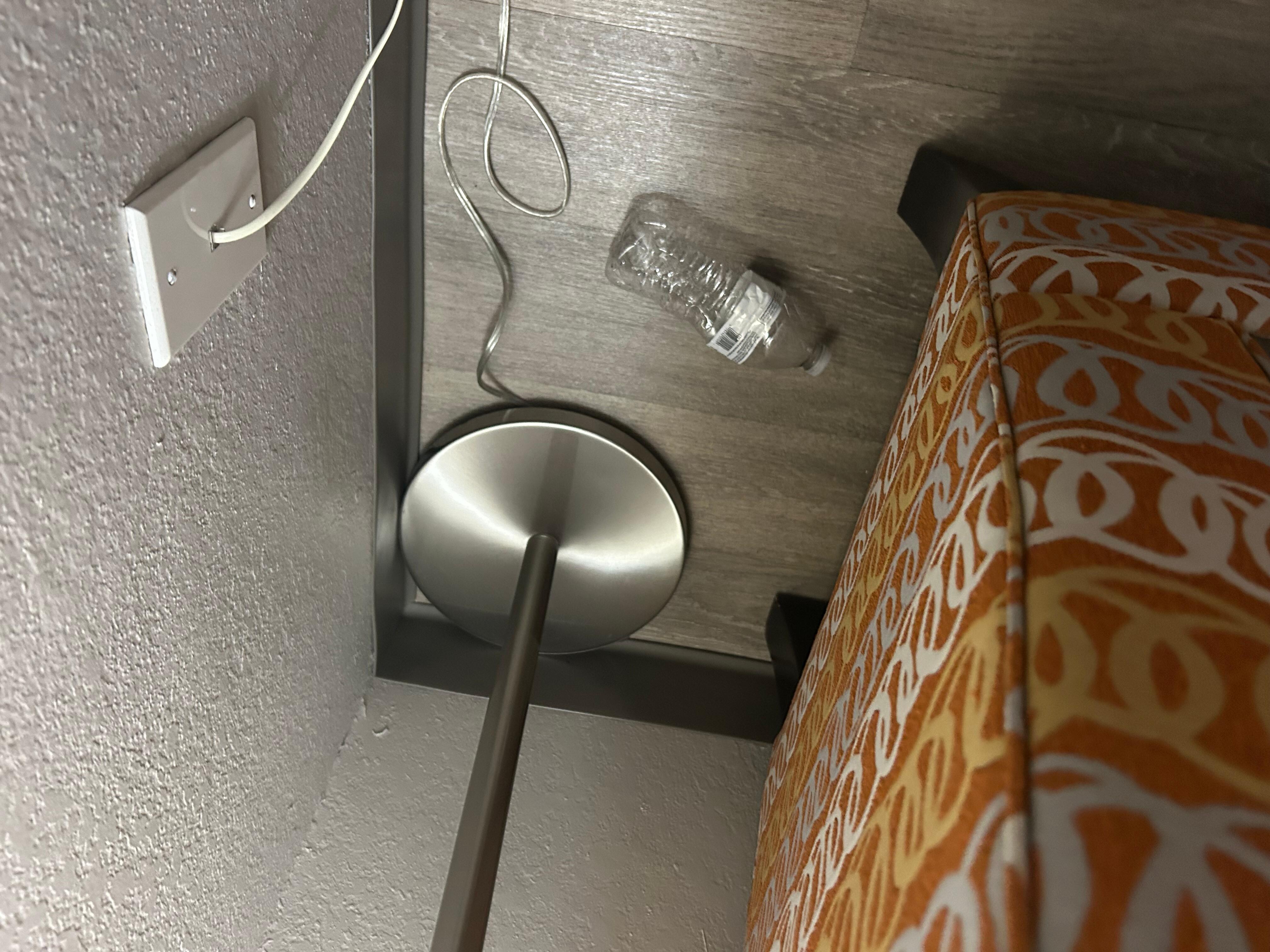 Some of the trash left 