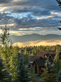 Our first night view from the deck.