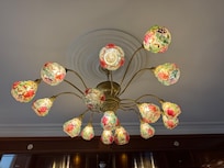 We love all of the light fixtures