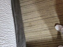 One of many stains all over the floor