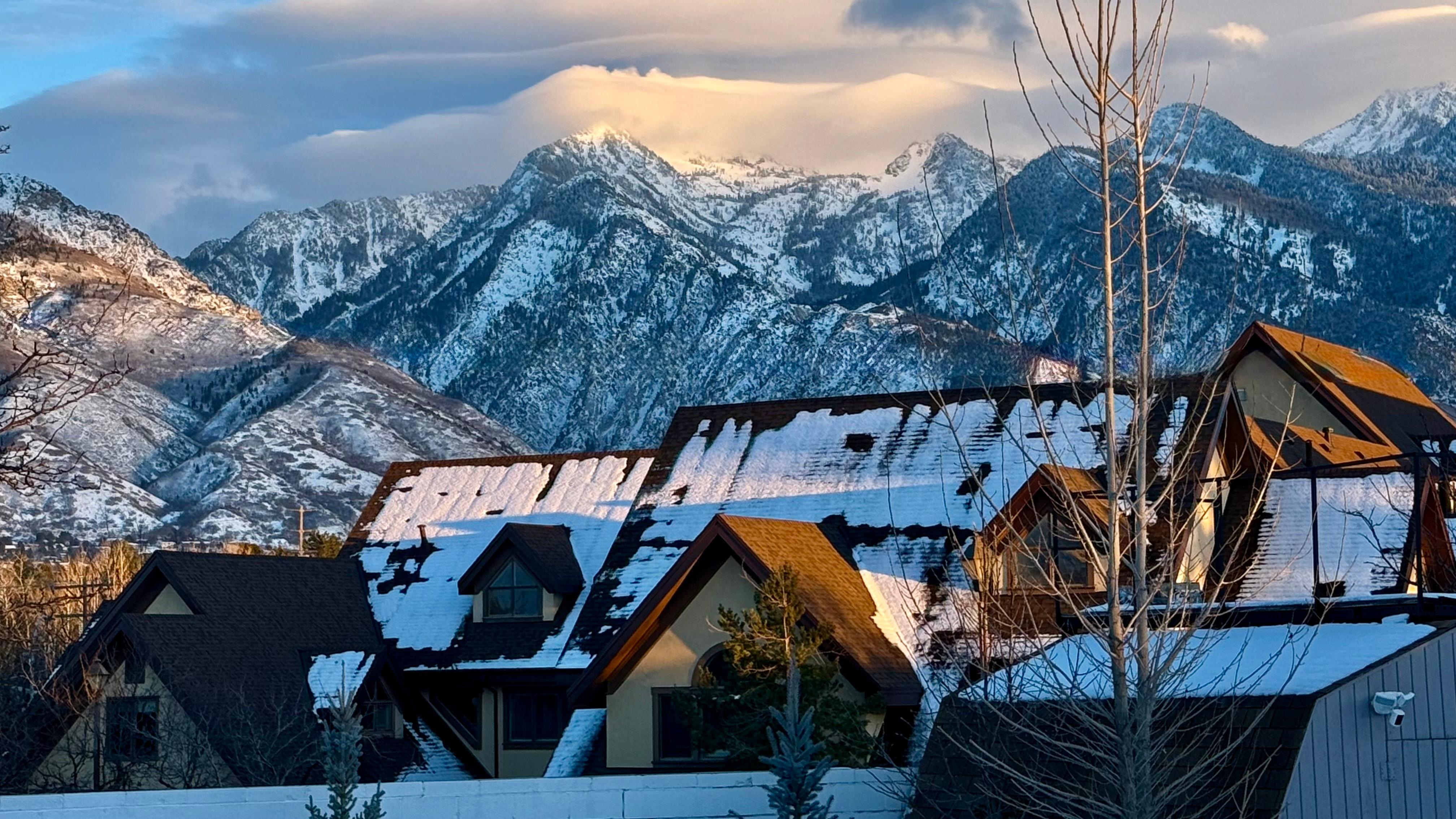 Afternoon view from deck/hot tub