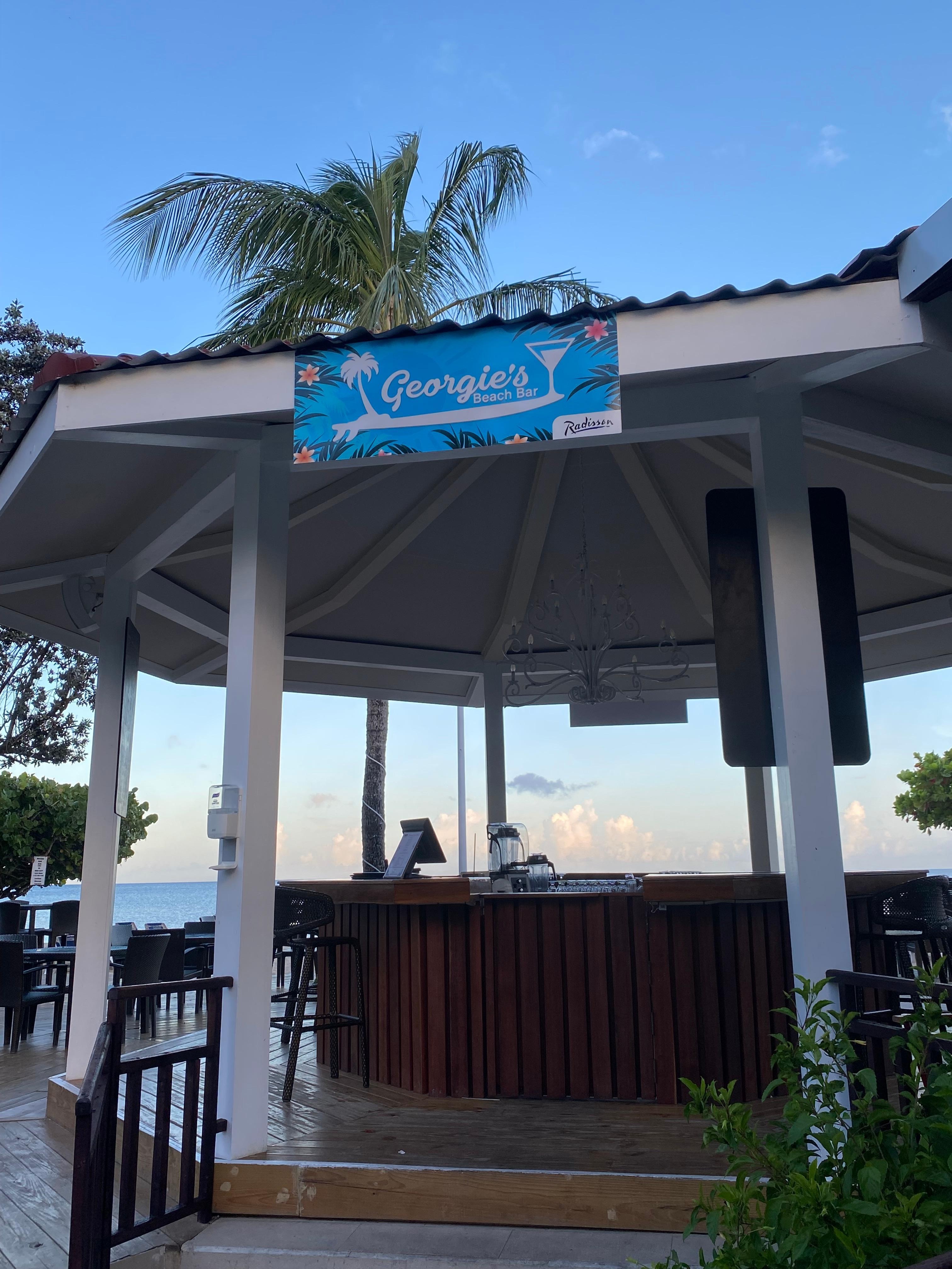 Bar on hotel grounds 