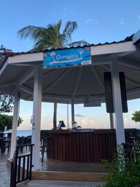 Bar on hotel grounds