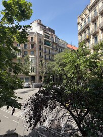 View from the main balcony. We enjoyed people watching from here. :)