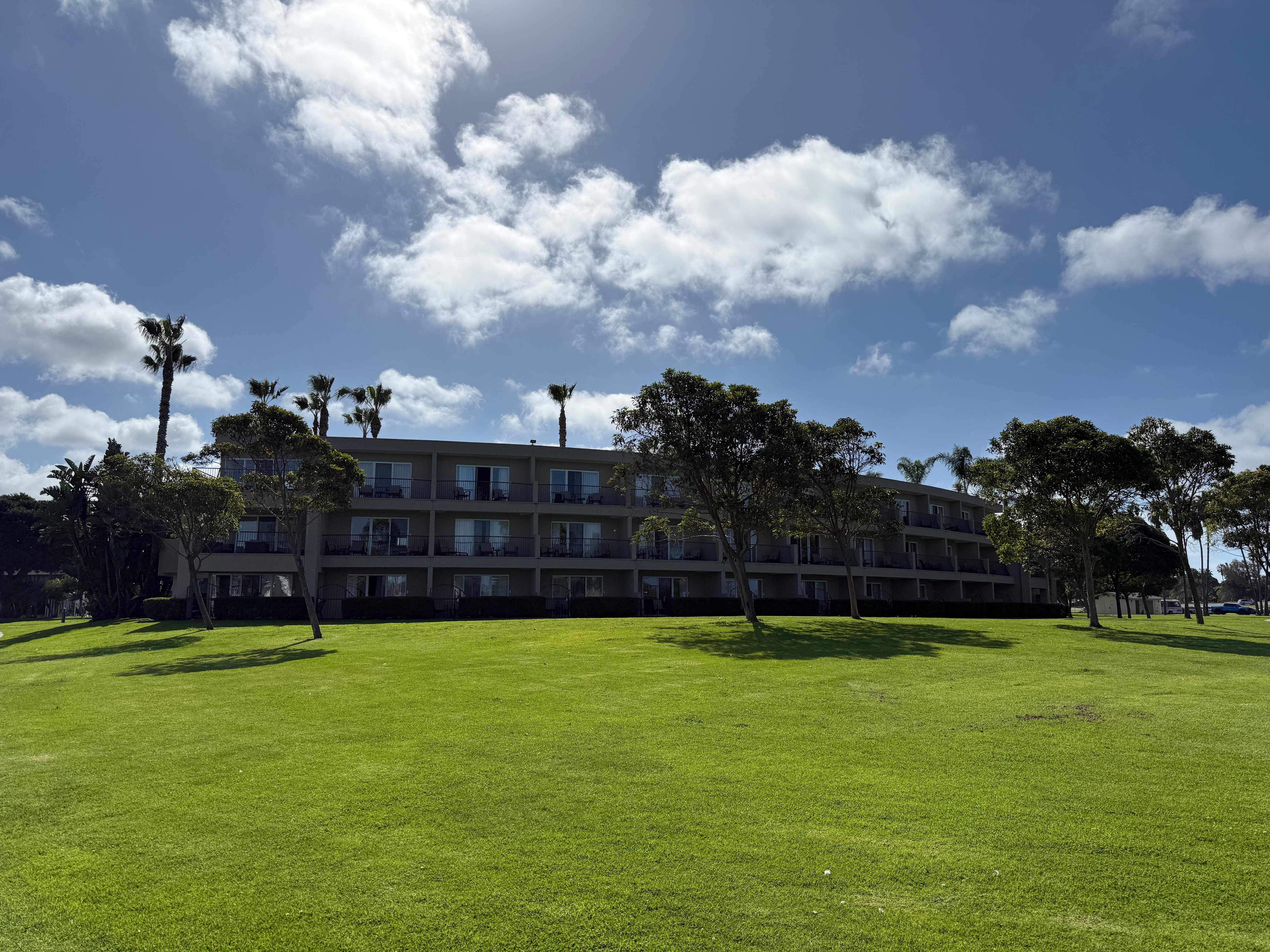 Outside property view from the water
