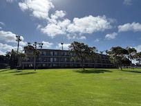 Outside property view from the water