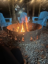 Smores by the fire every night!