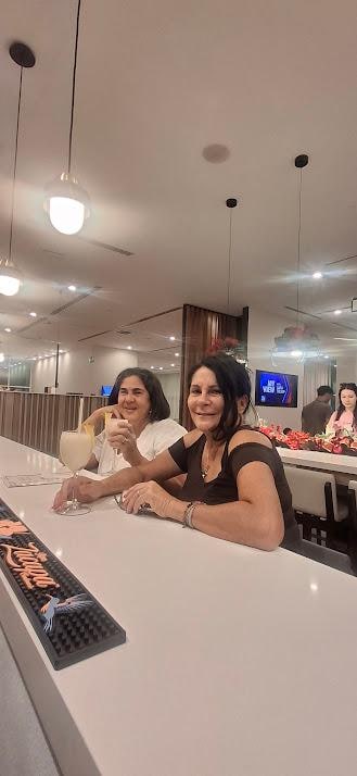 The staff at the hotel was very caring and kind.  Beautiful hotel with nice people and just 20 minutes from airport. 