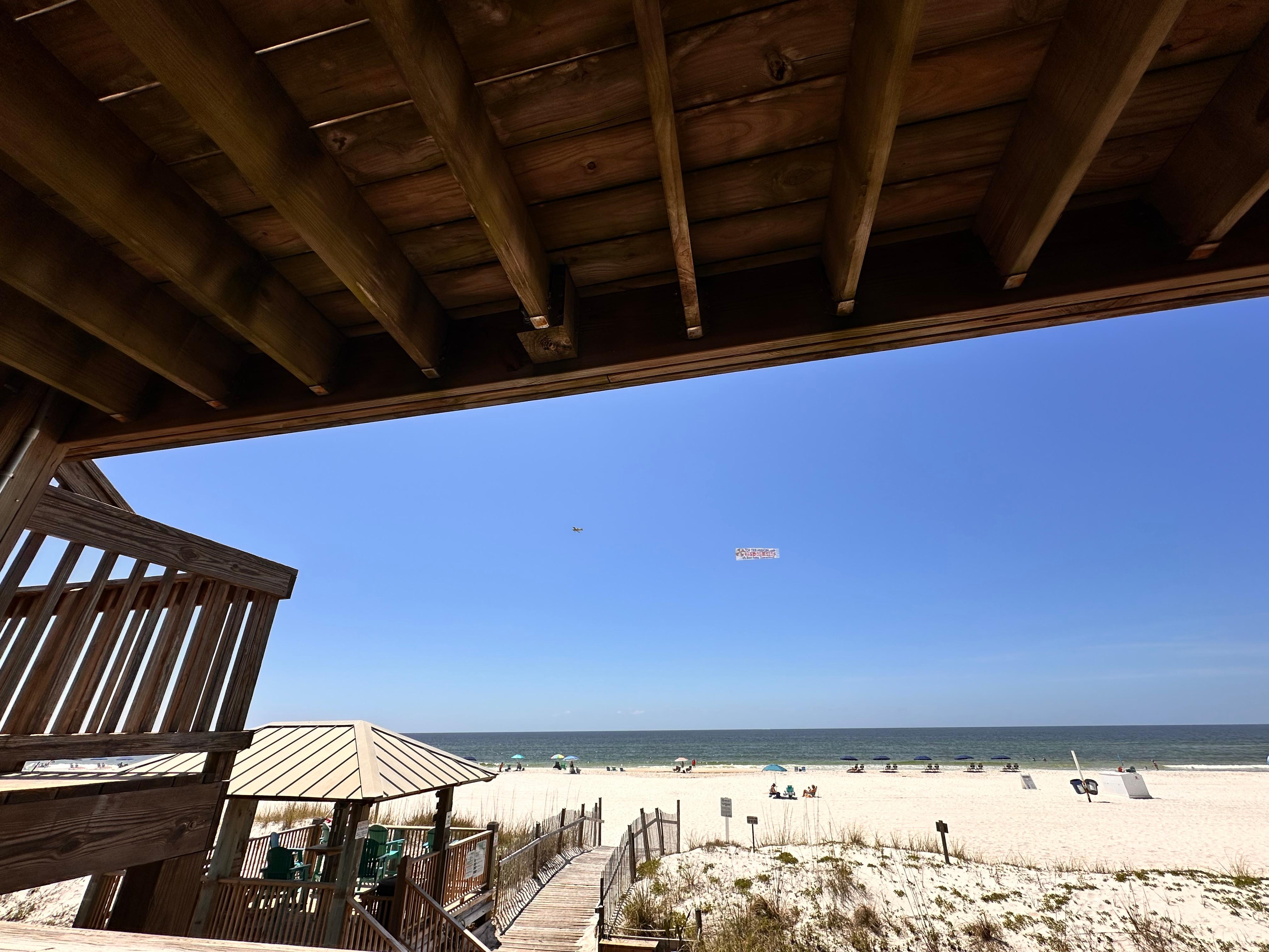Porch bike wing the beach