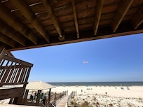 Porch bike wing the beach