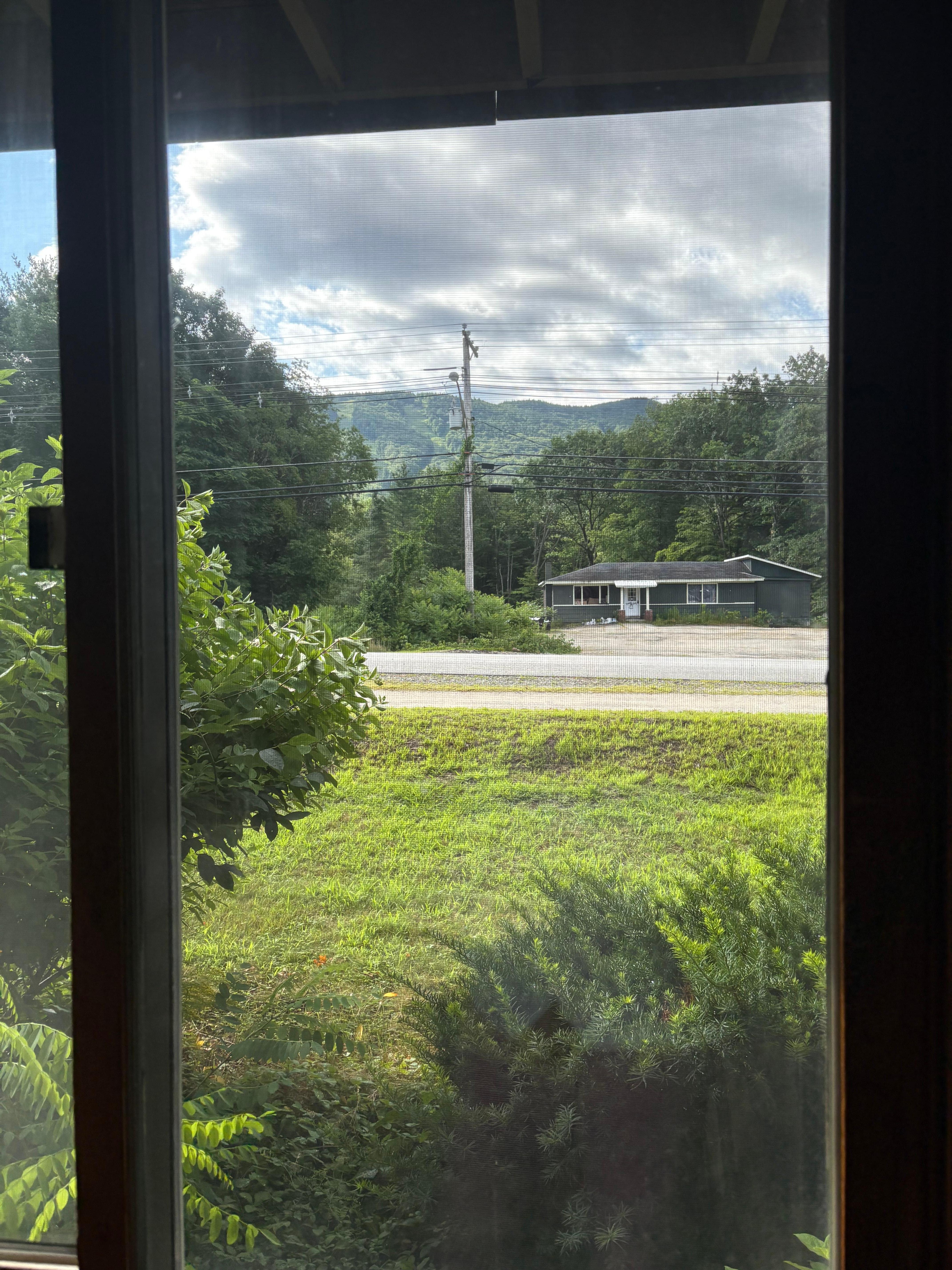 This was at 630am your MTN view out the window.