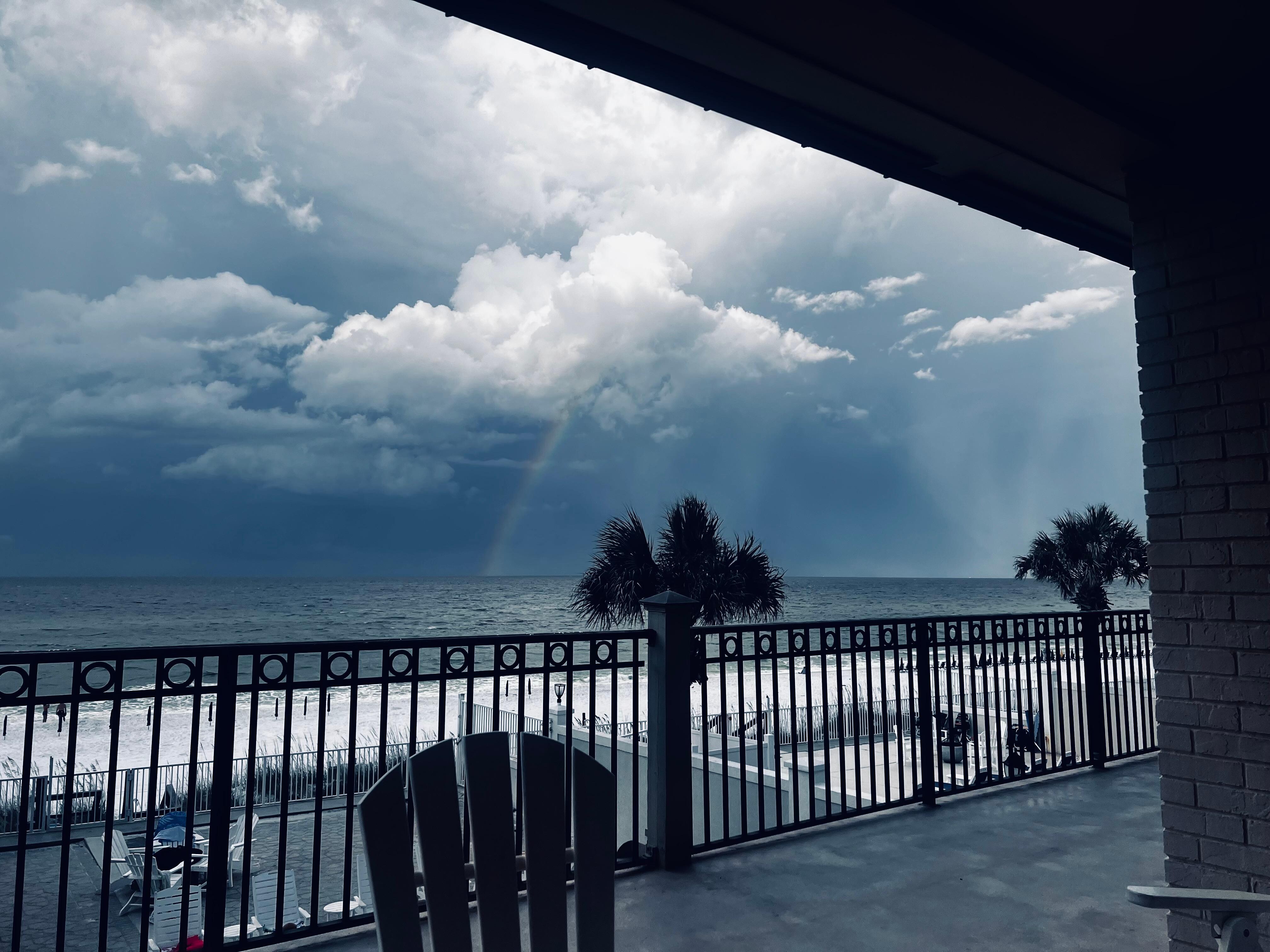 View from balcony 