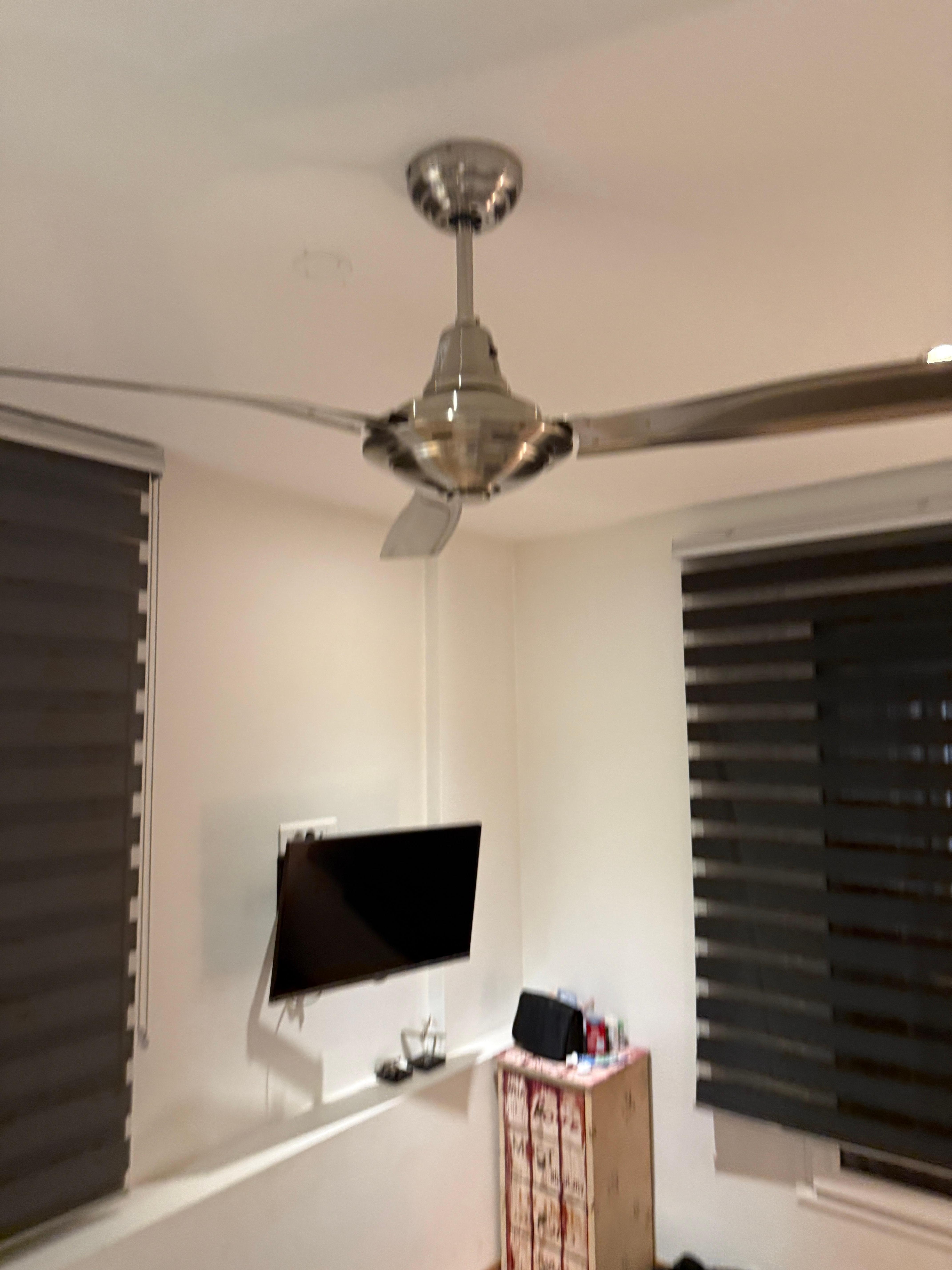 Host described as "Decorative Fans and TV"