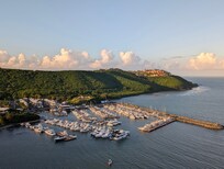 View from the balcony in the evening