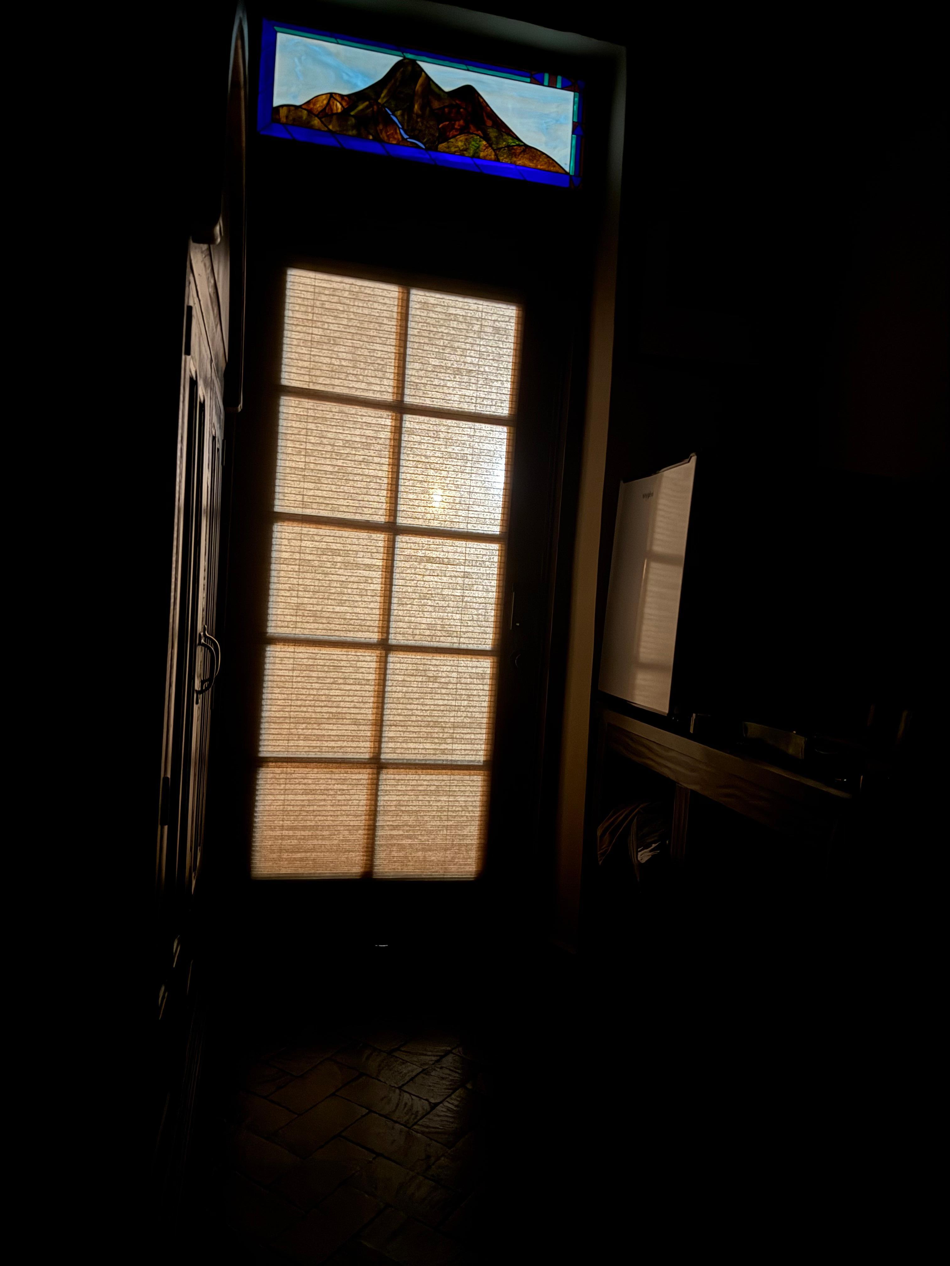 Too much light coming into room at night 