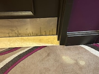 Alfombras en mal estado