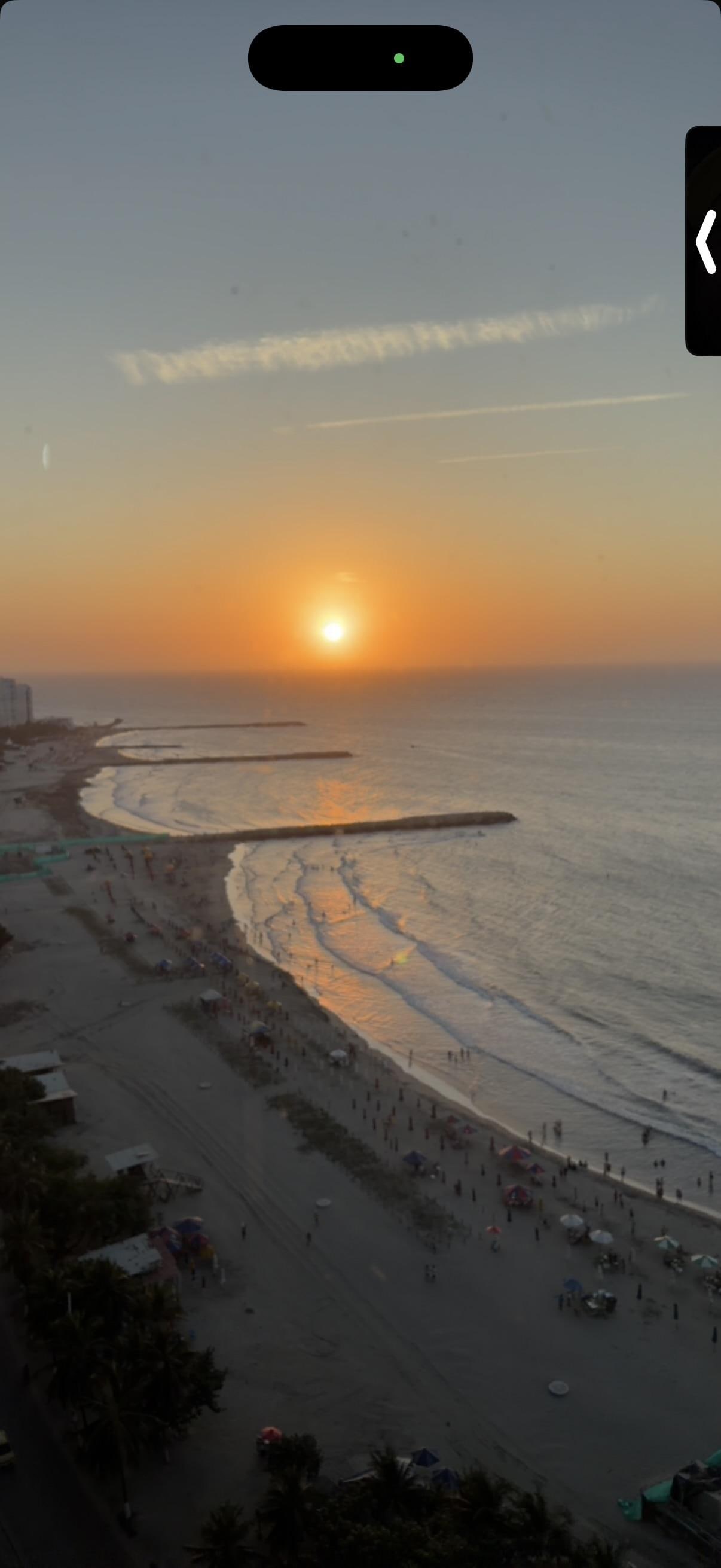 From the pool, beautiful view excellent service delicious food.  