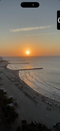 From the pool, beautiful view excellent service delicious food.
