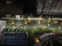 From the balcony