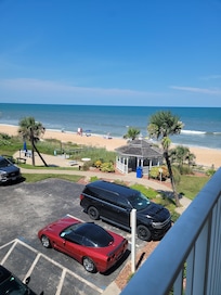 View from our balcony.