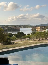 View of Hell's Gate from the deck