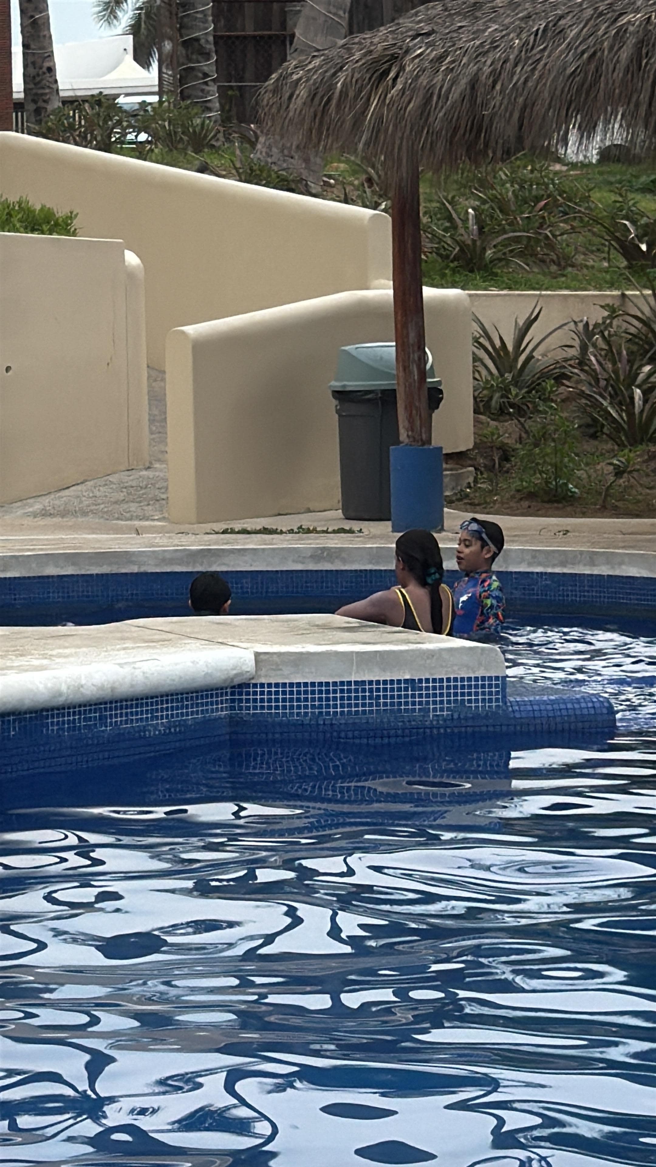 Mucho cloro en piscina 