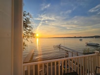 View from top floor balcony