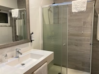 Spacious bathroom
