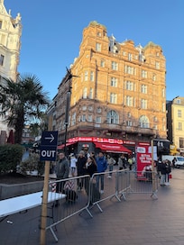 Stunning Hotel in the summer it is right by all the street entertainers