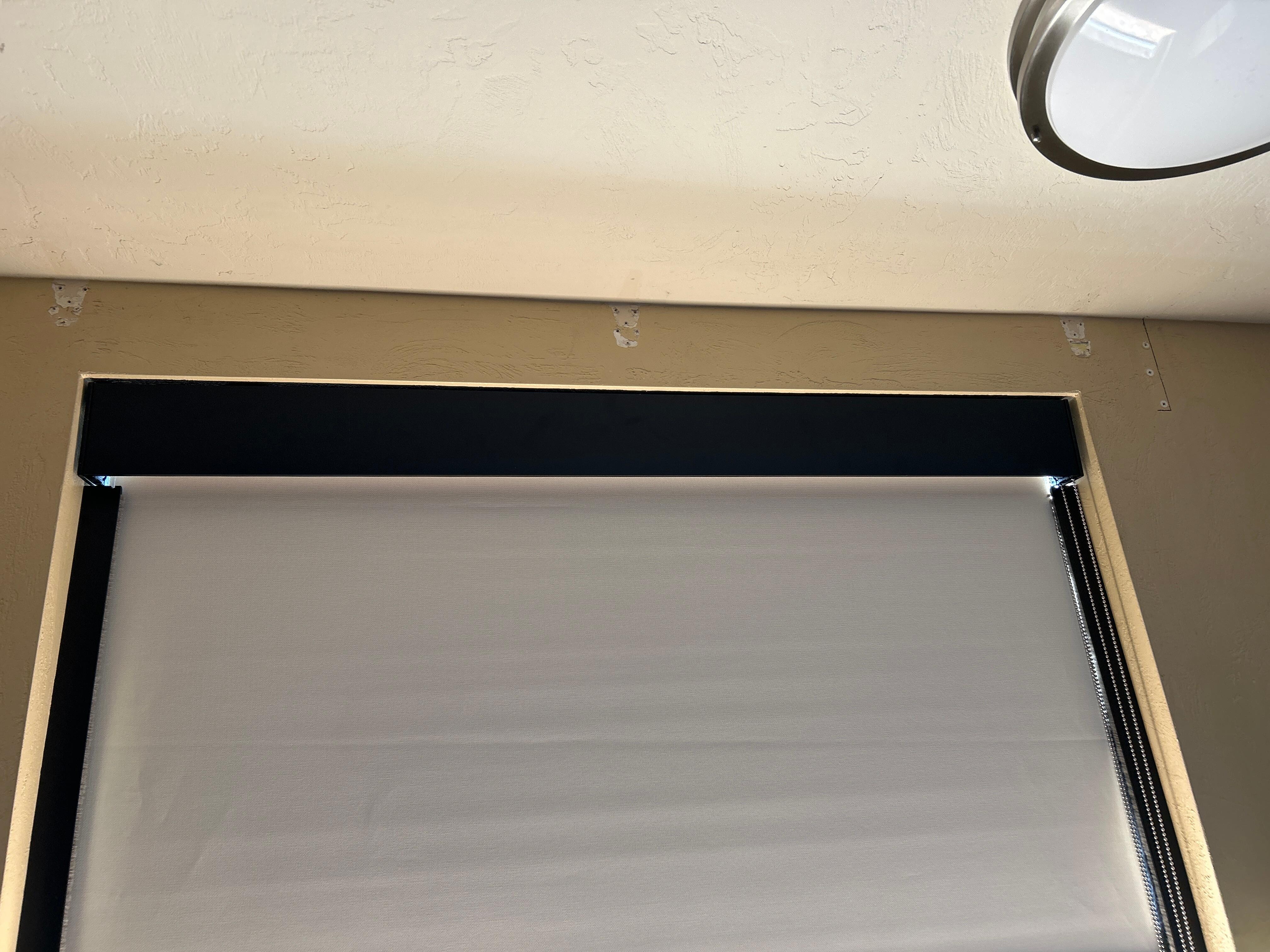Above window 