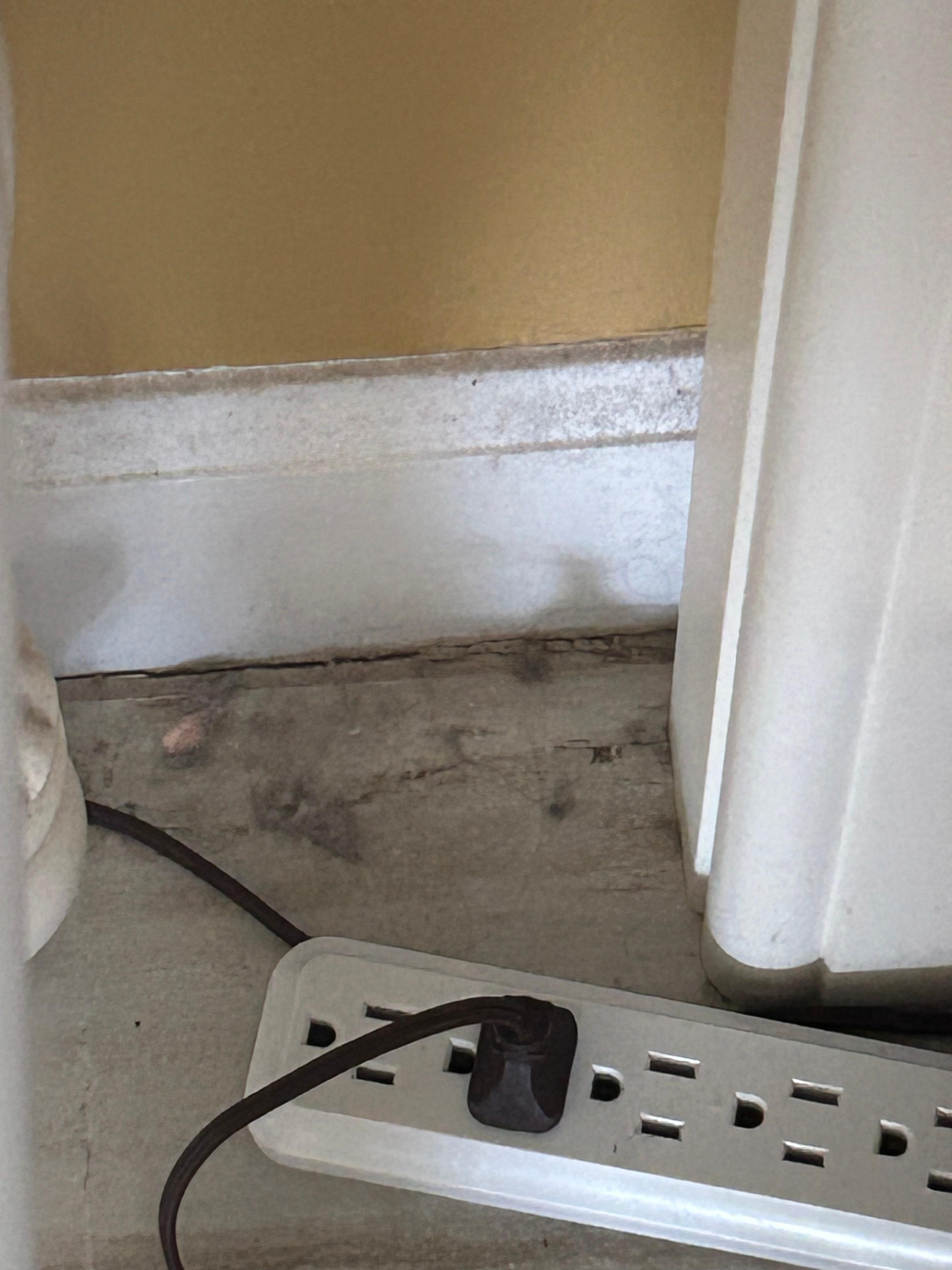 This dust was very noticeable. I do believe the cleaners had to know it’s there. 