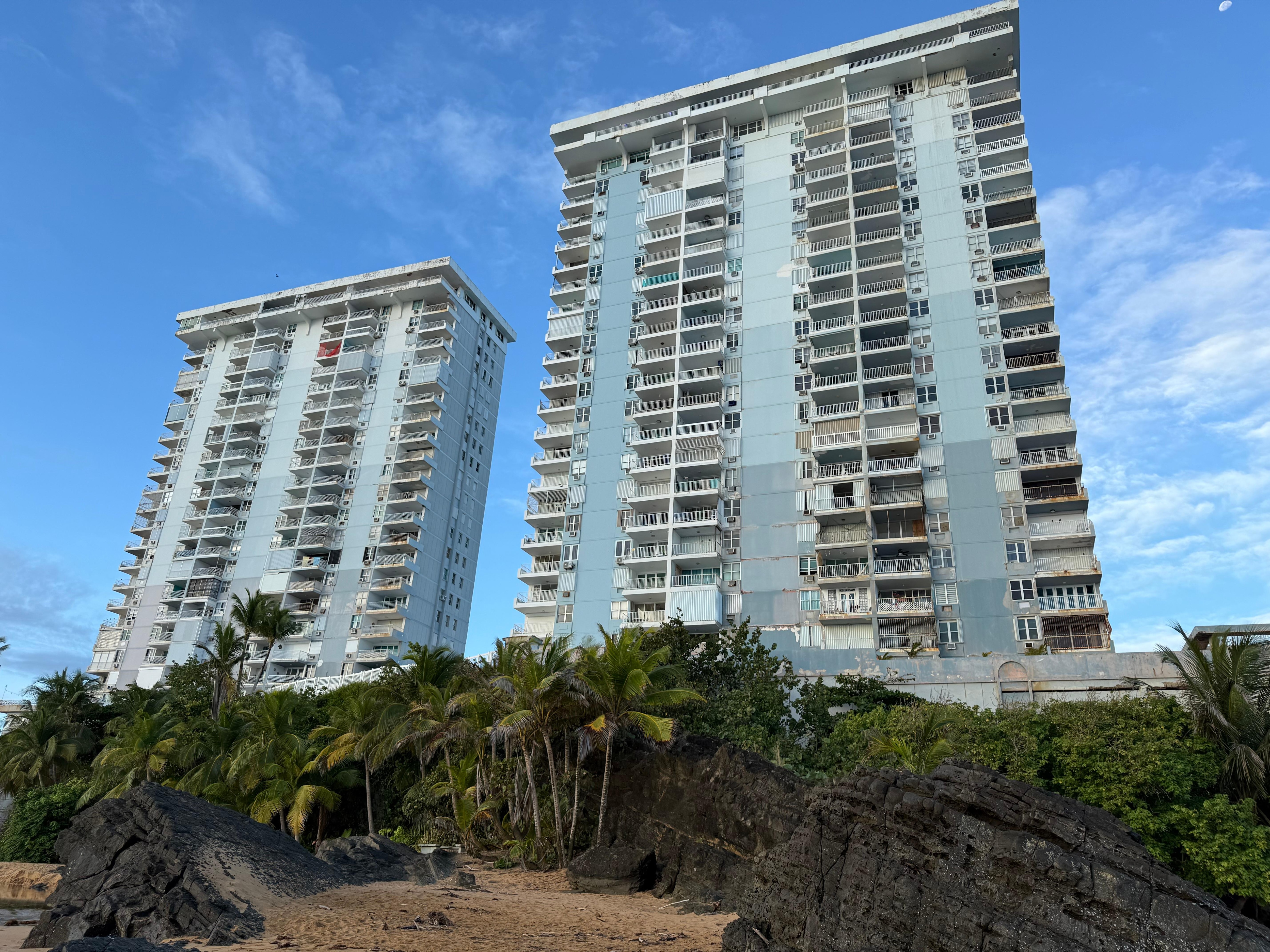 Facility from the beach.