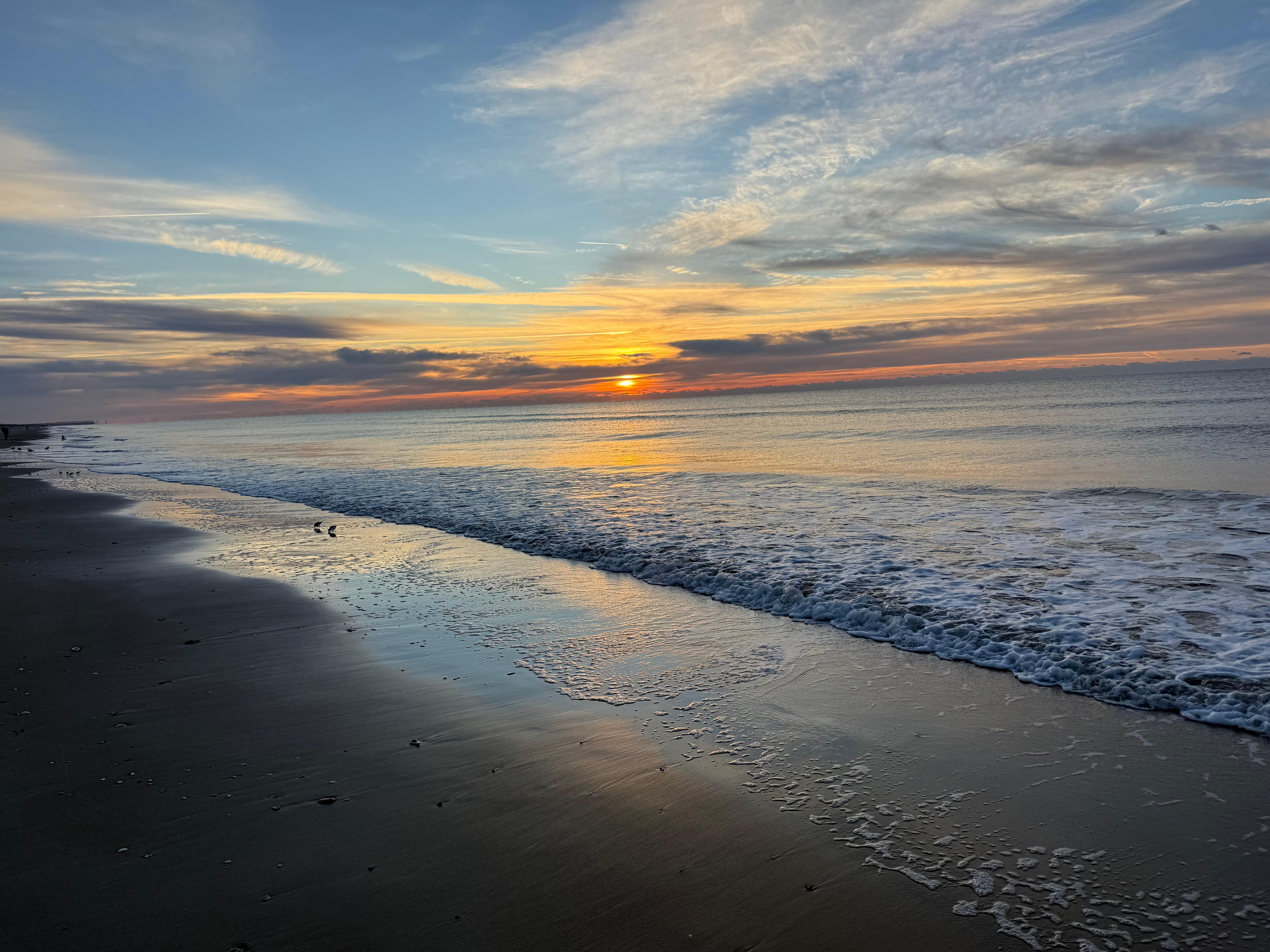 Amazing sunrises and sunsets!