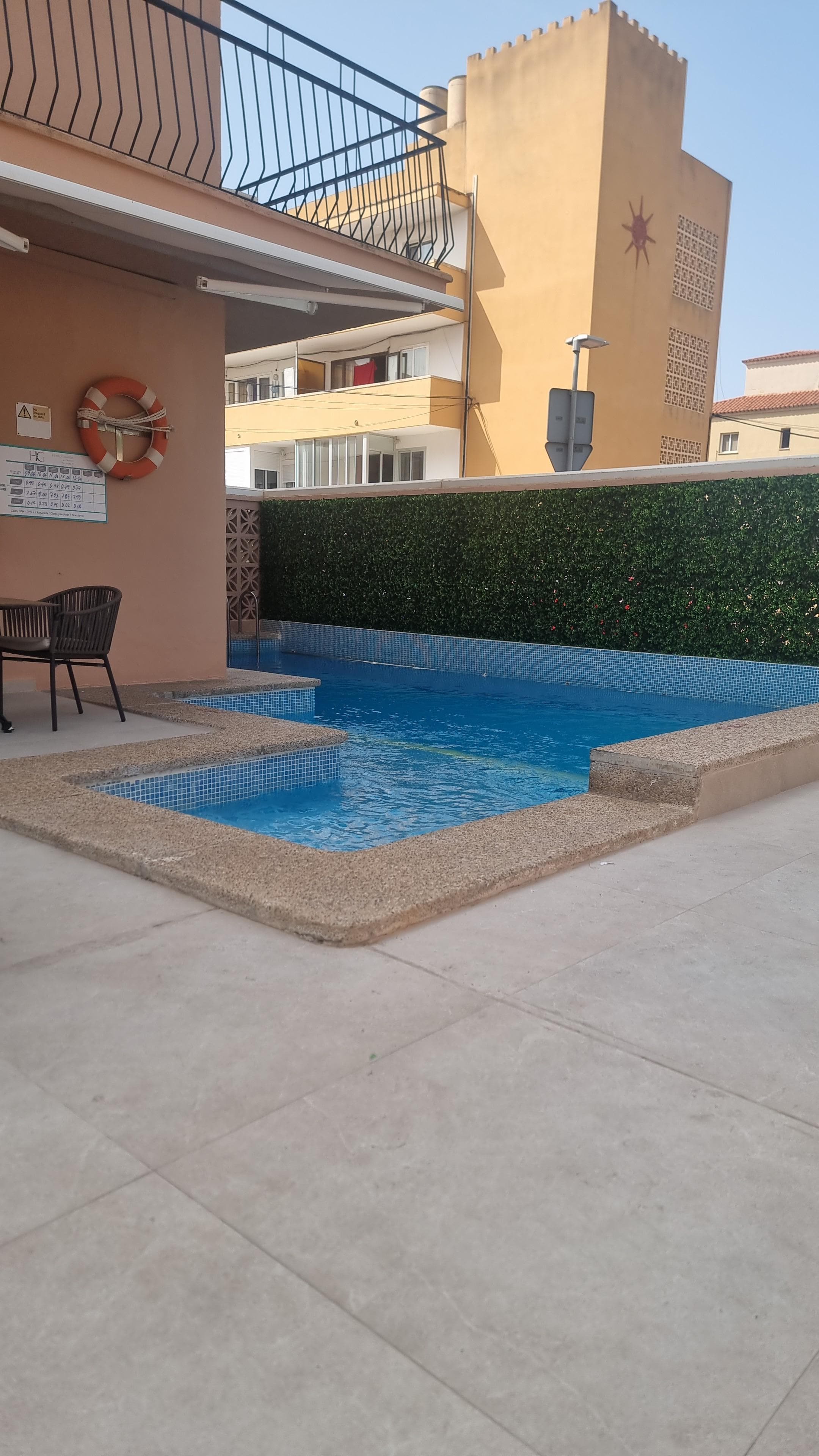 Small pool area 