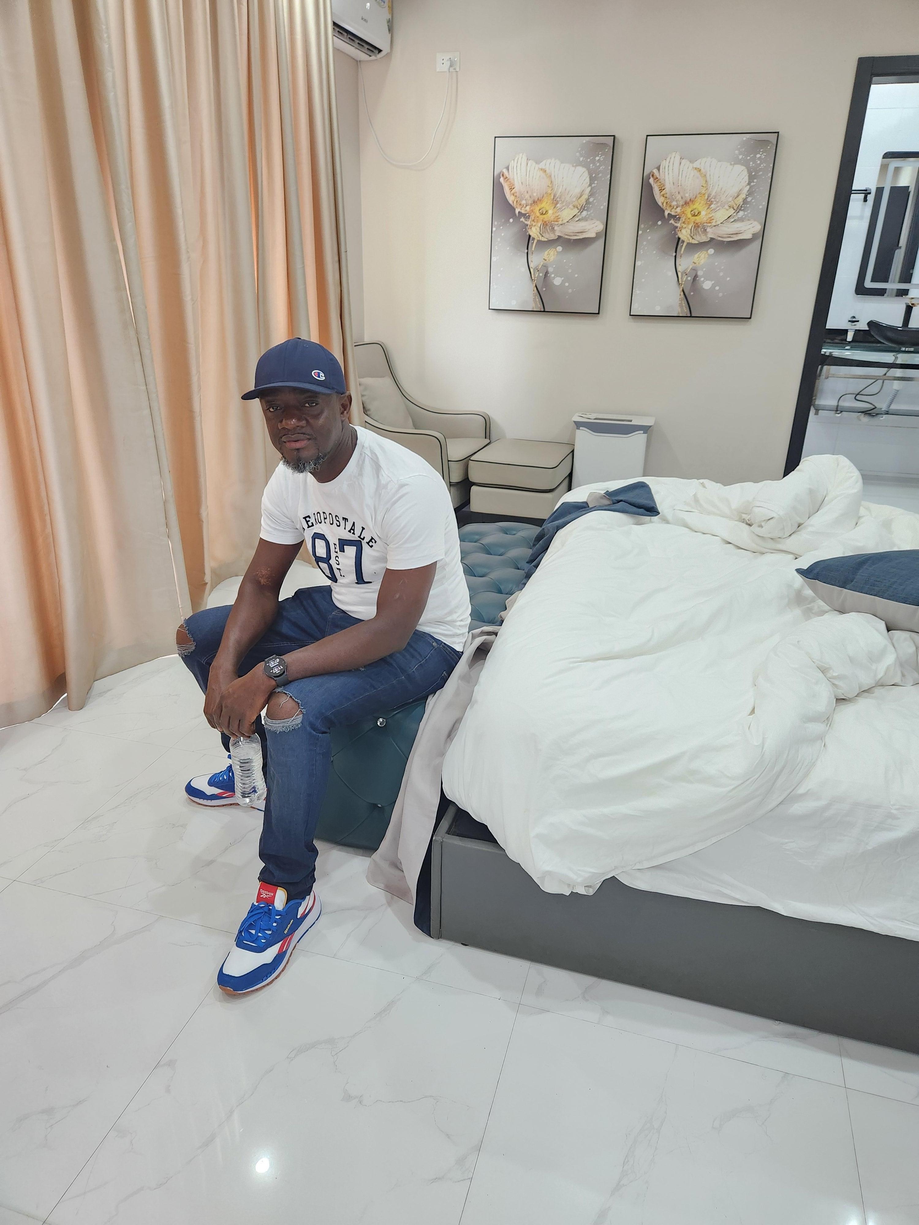 In my room-very clean and nice environment. The pool view is awesome and the rooftop bar is great. The technology is great. 