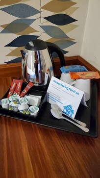 The room free hot drinks