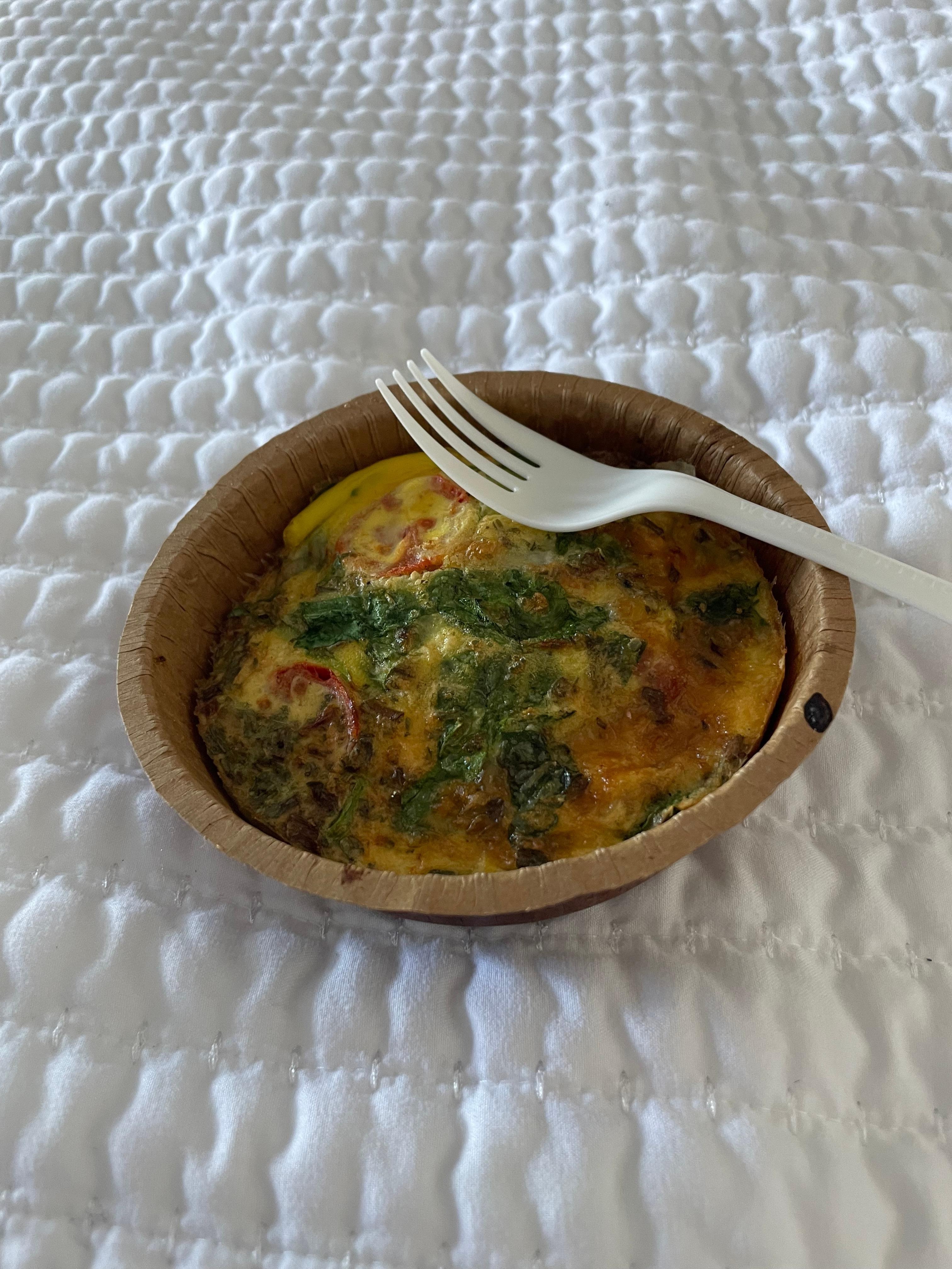 Nice breakfast too. We liked the little veggie quiches.