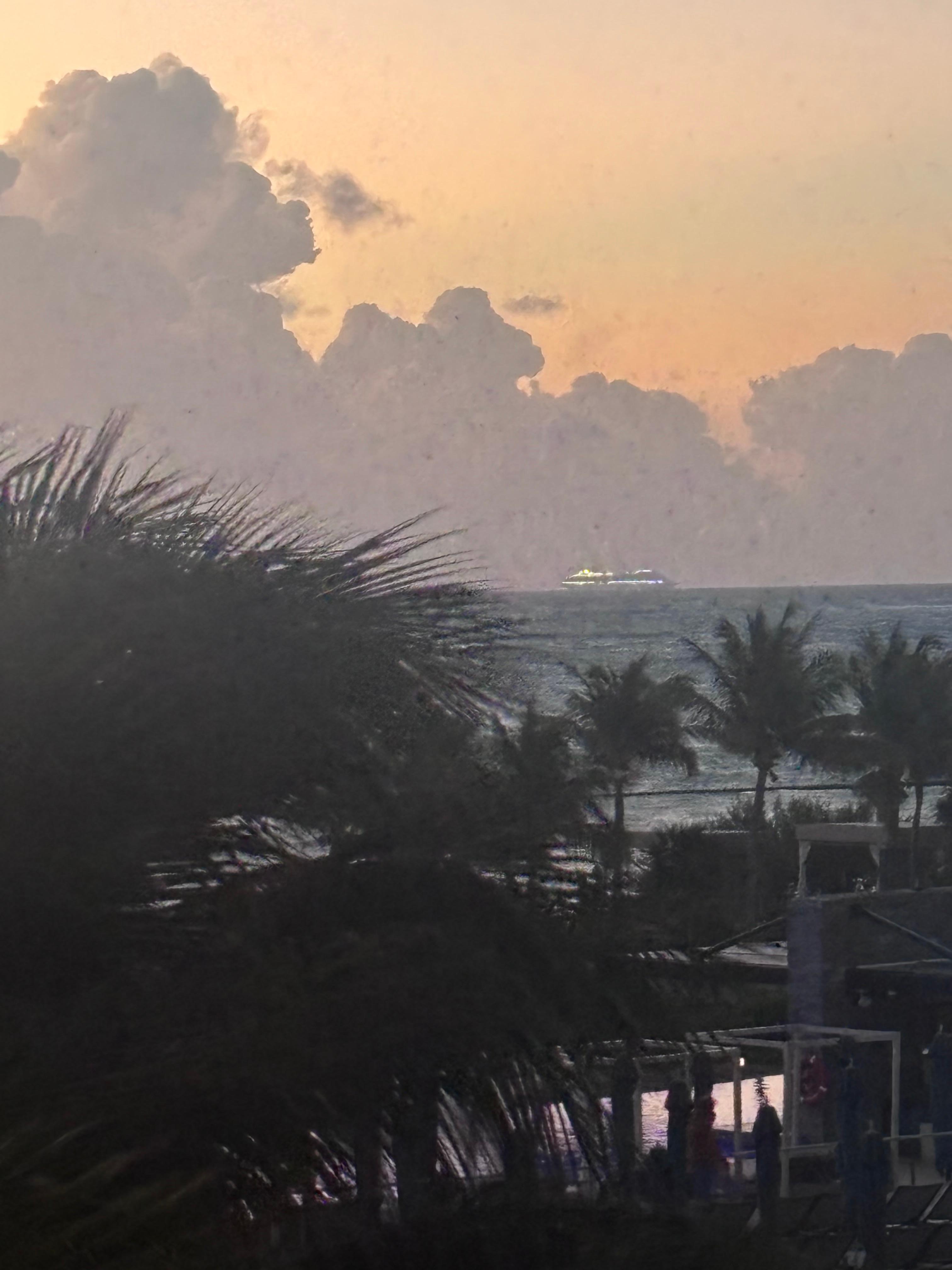 6 am from our balcony 