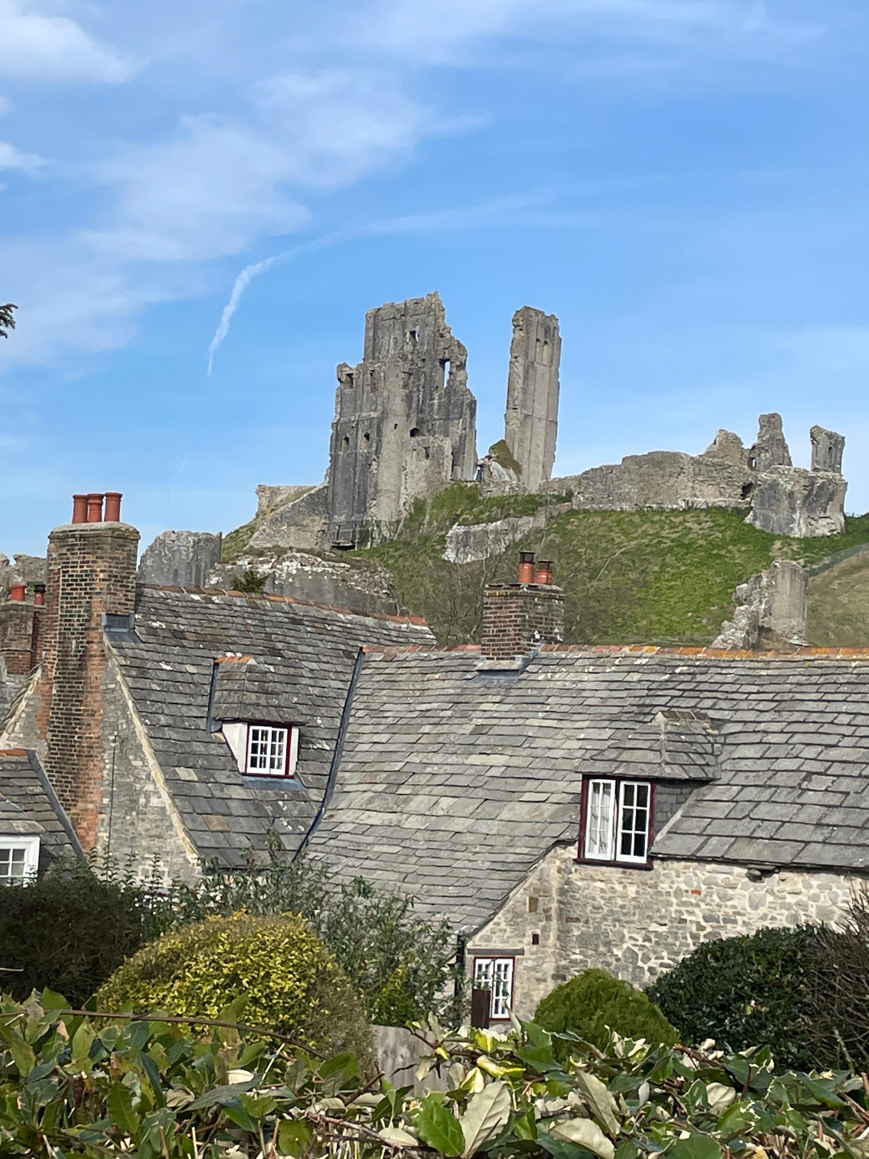 View from Inn car park/garden