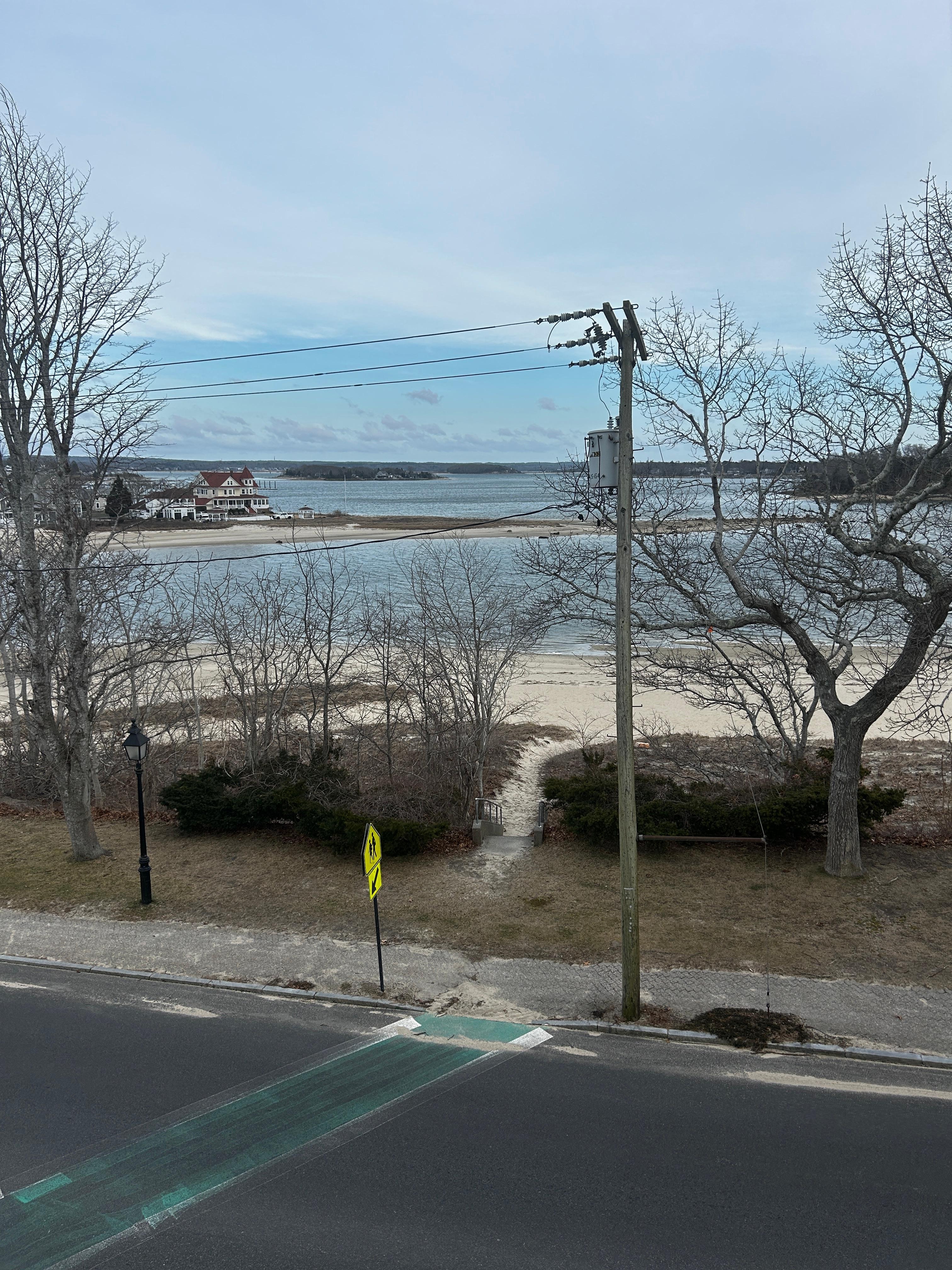 The balcony from our room 