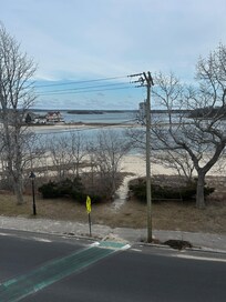 The balcony from our room