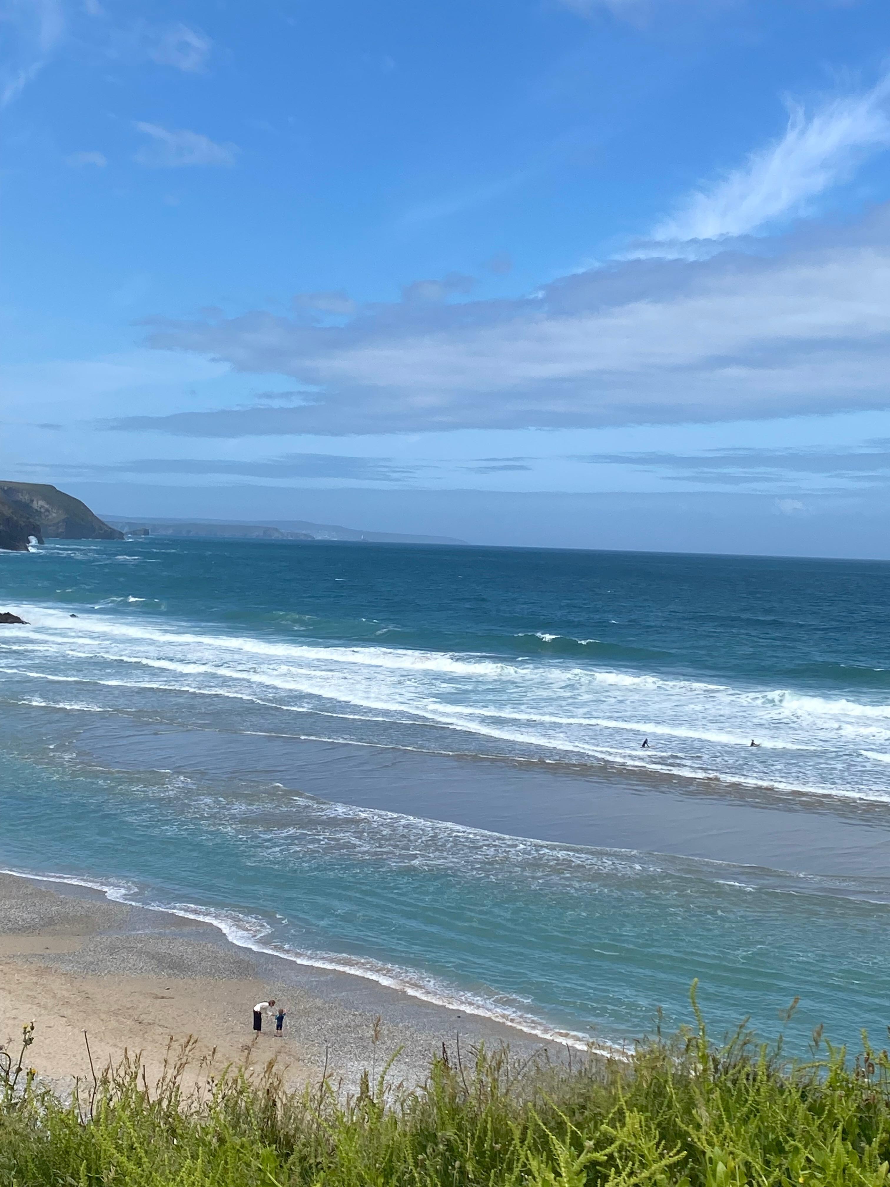 Cliff top view… beautiful! 