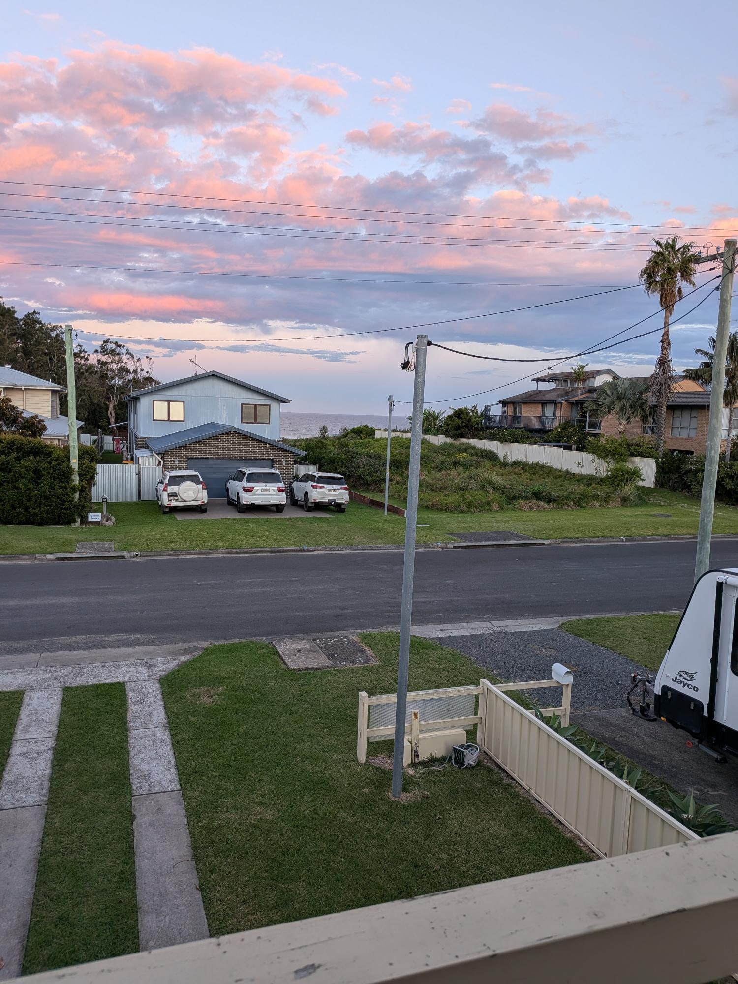 View from front Balcony