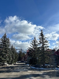Driveway to Stone Creek Chalets