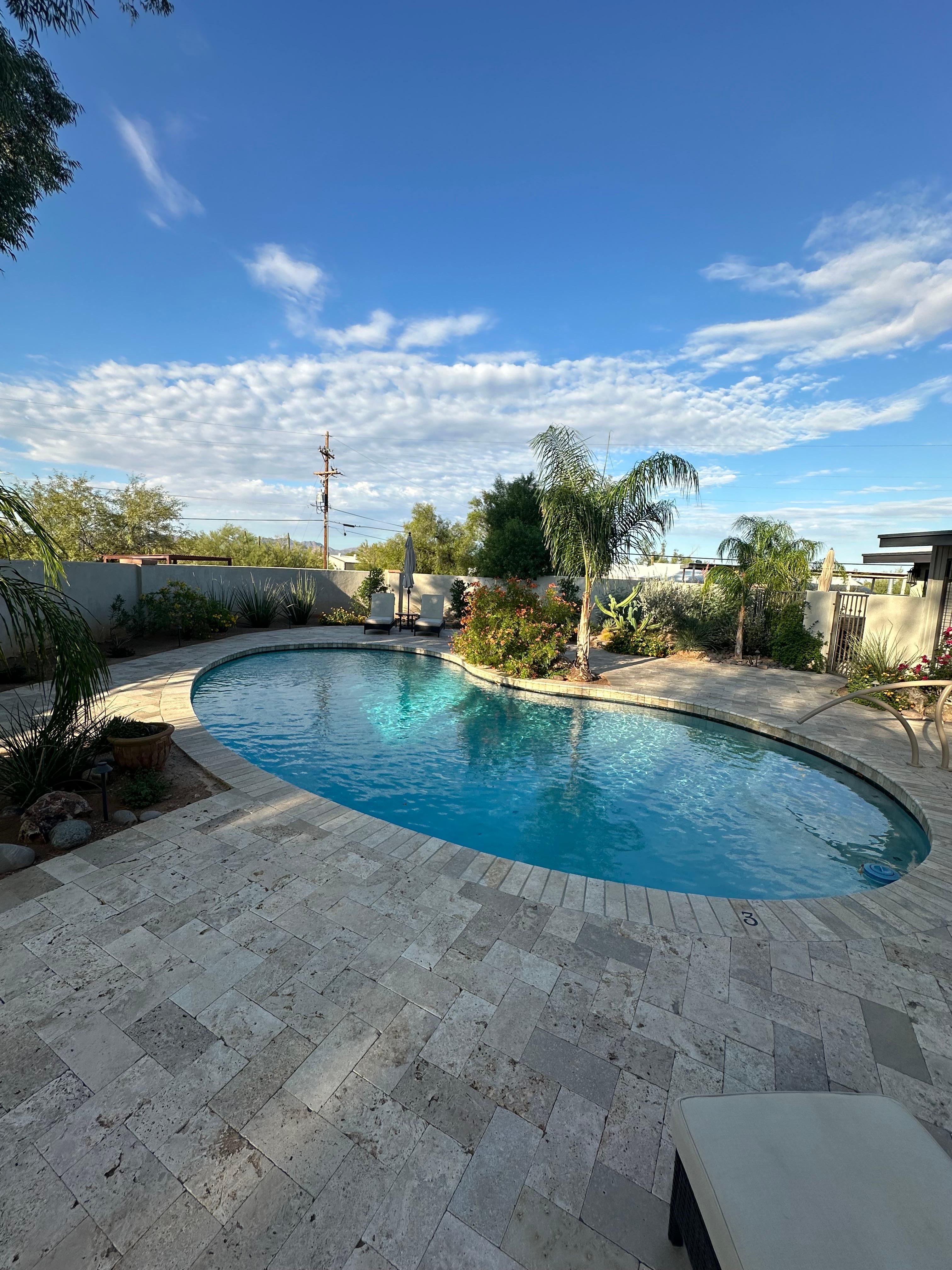The pool.  Paying for the heating is worthwhile.