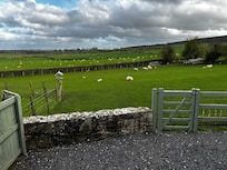 Great views like this from the living room, dining room and kitchen ..