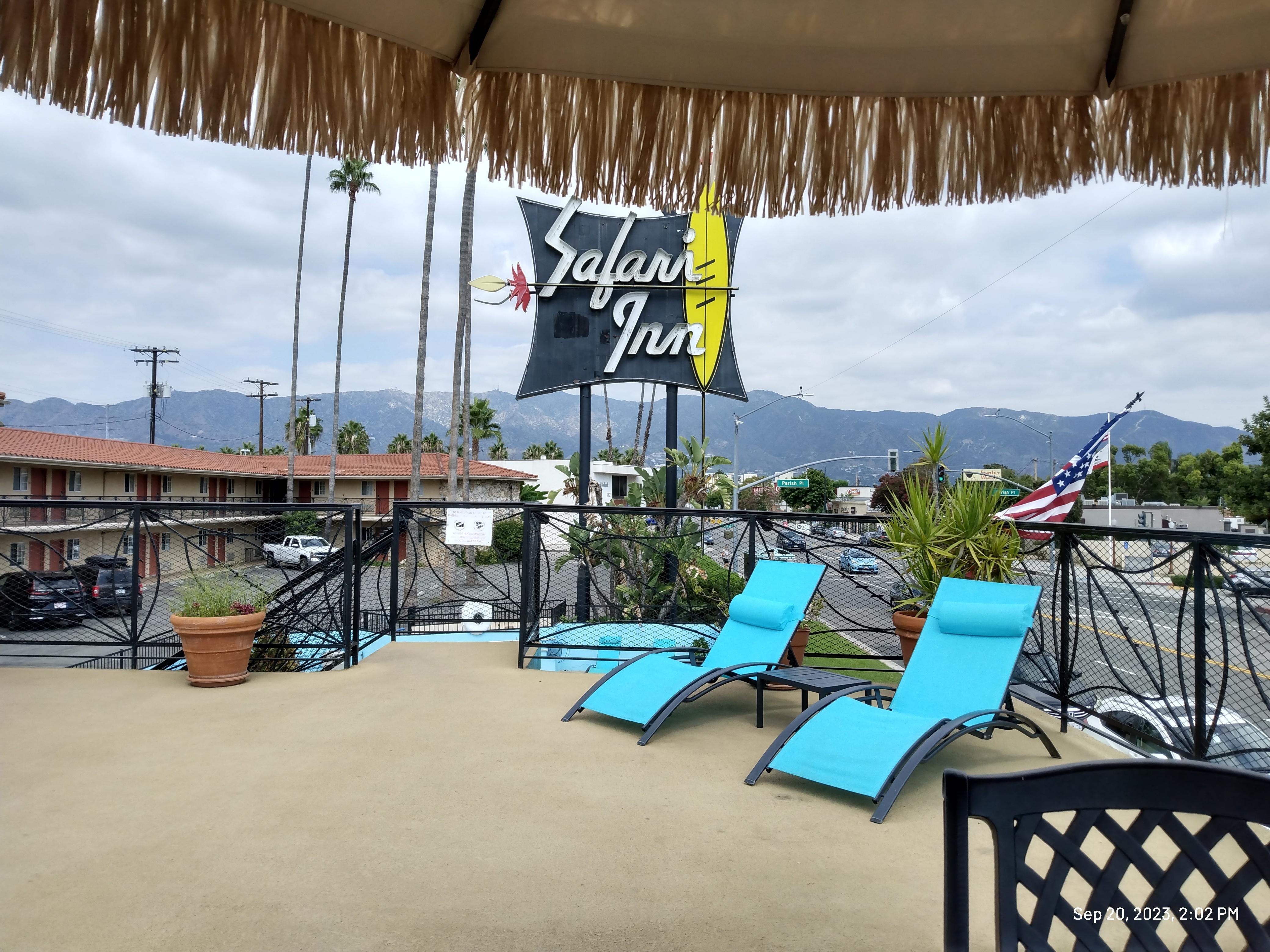 Roof top patio