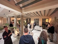 Flot reception i hotellet
