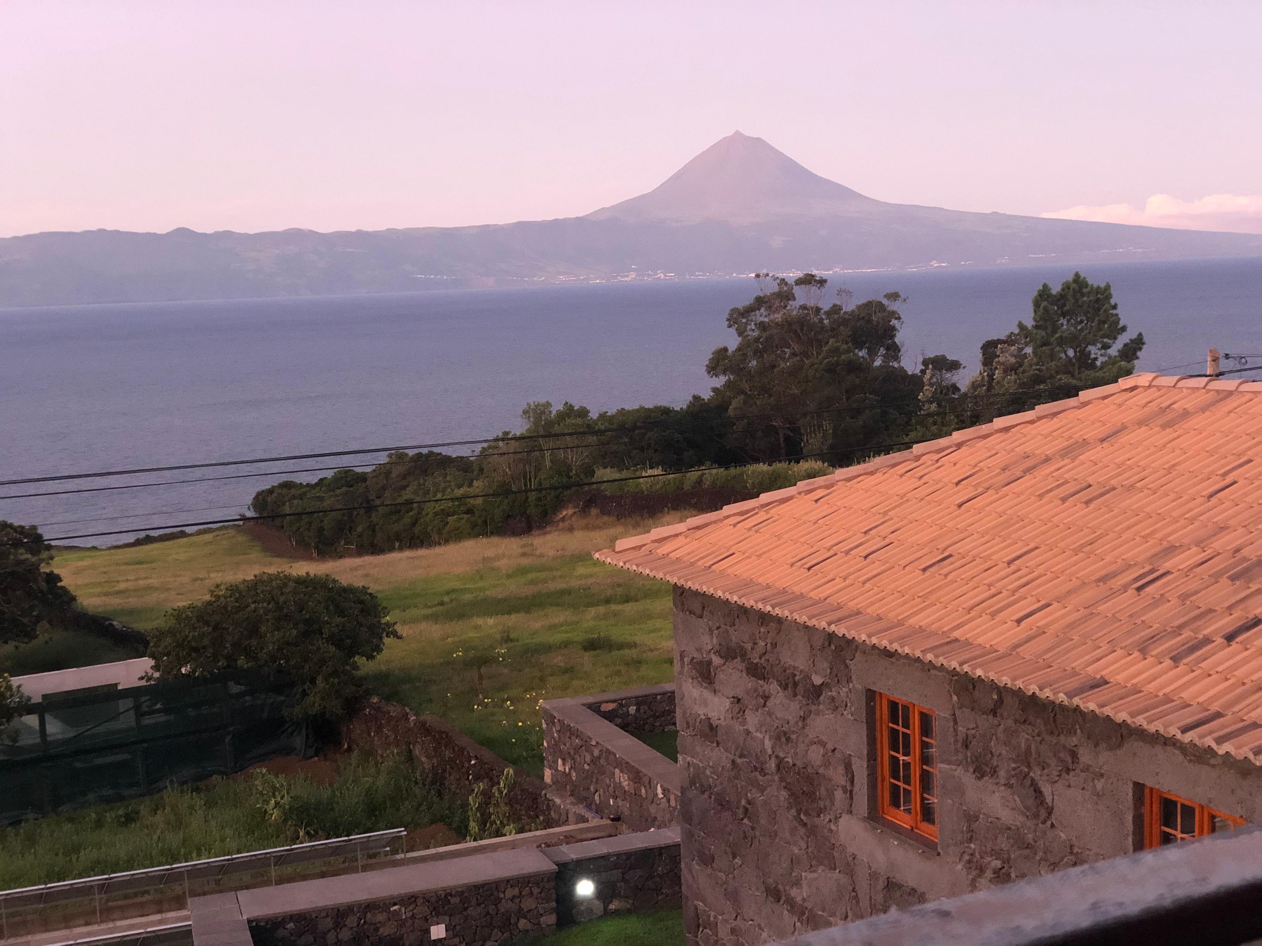 View of Pico from our room!